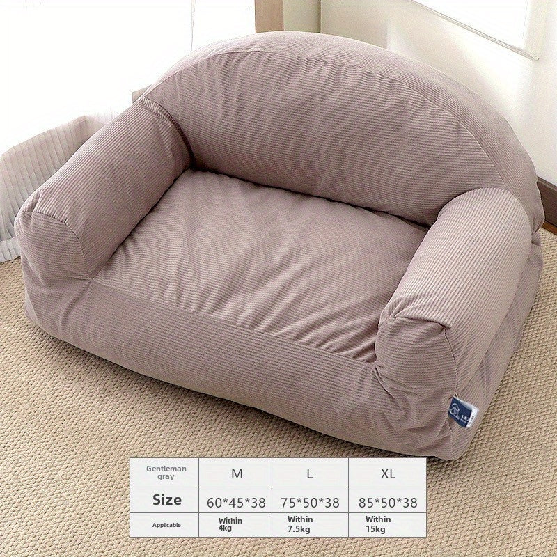 Kennel Four Seasons Universal Removable and Washable Large Cat Nest Dog Mattress Bed Pet Sofa Winter Thermal Supplies