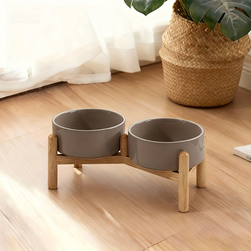Cat & Dog Bowl - Food And Water Dish for Pets, Pet Feeding, Sleek Design, Stylish Pet Bowl, Animal Caregivers, Pet Owners